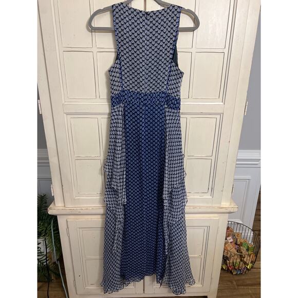 Nanette Lepore size 2 silk Milonga maxi dress worn by tv stars - Picture 8 of 10